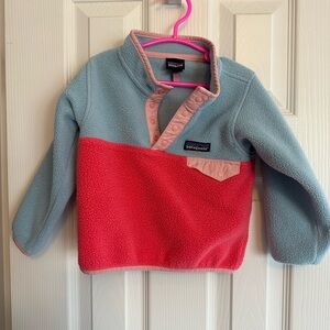 Patagonia fleece pullover. Size 2T